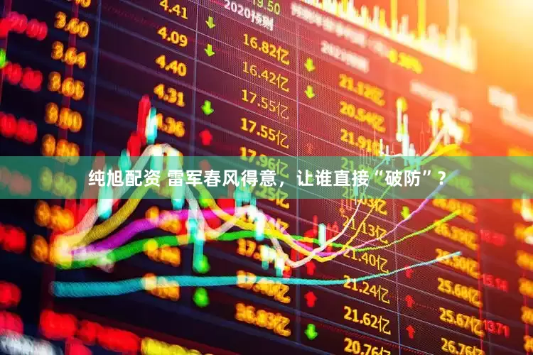 纯旭配资 雷军春风得意，让谁直接“破防”？