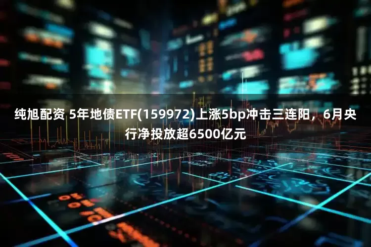 纯旭配资 5年地债ETF(159972)上涨5bp冲击三连阳，6月央行净投放超6500亿元